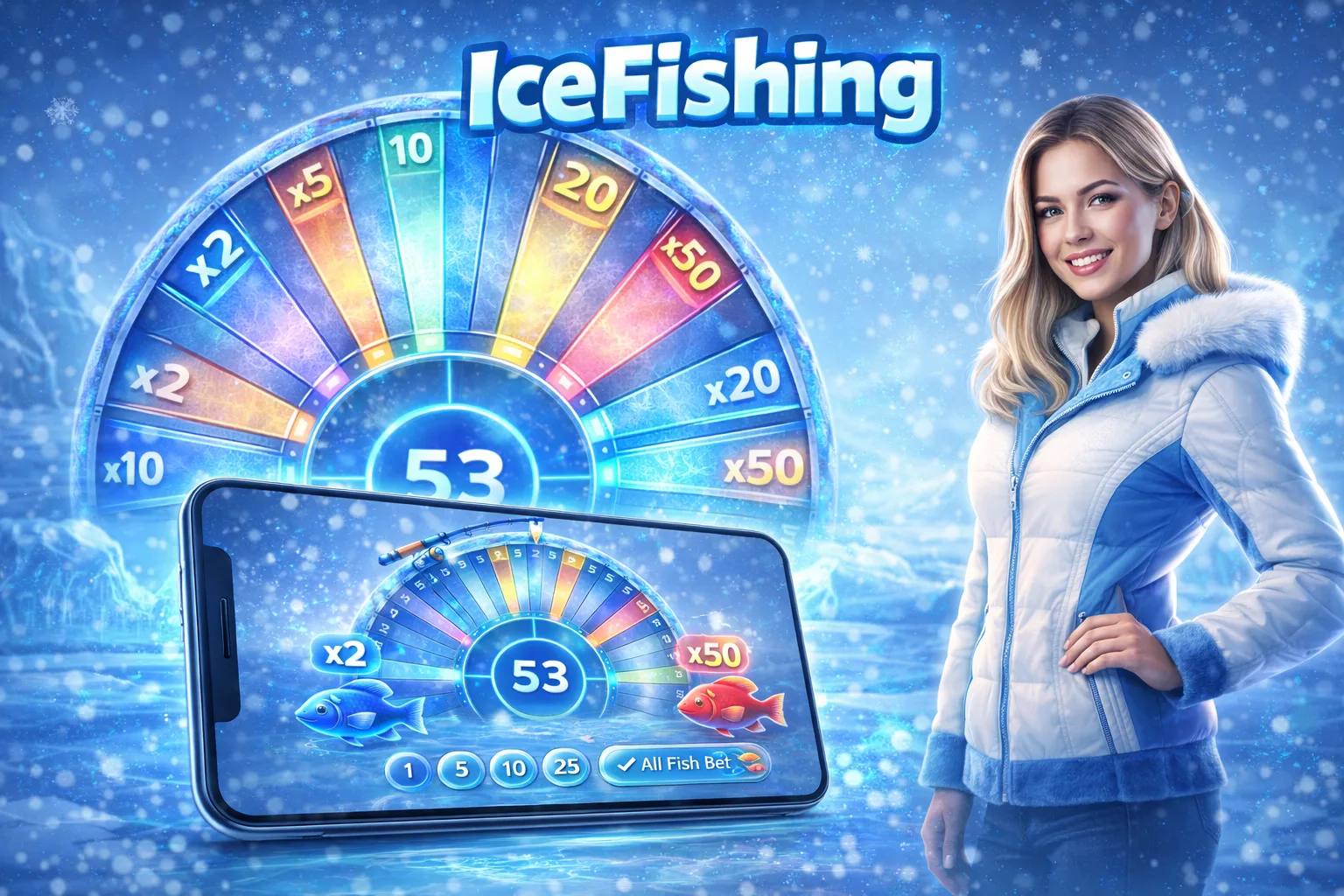 Ice Fishing Slot कैसे काम करता है?